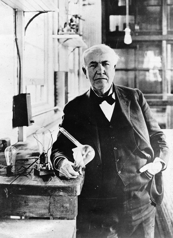 Thomas Edison, prototipo de perfil adaptador e innovador
